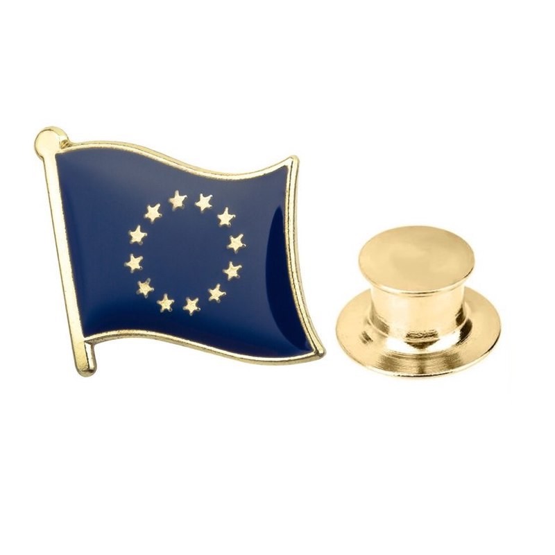 Значок BROCHE Флаг Евросоюза синий BRGV112796