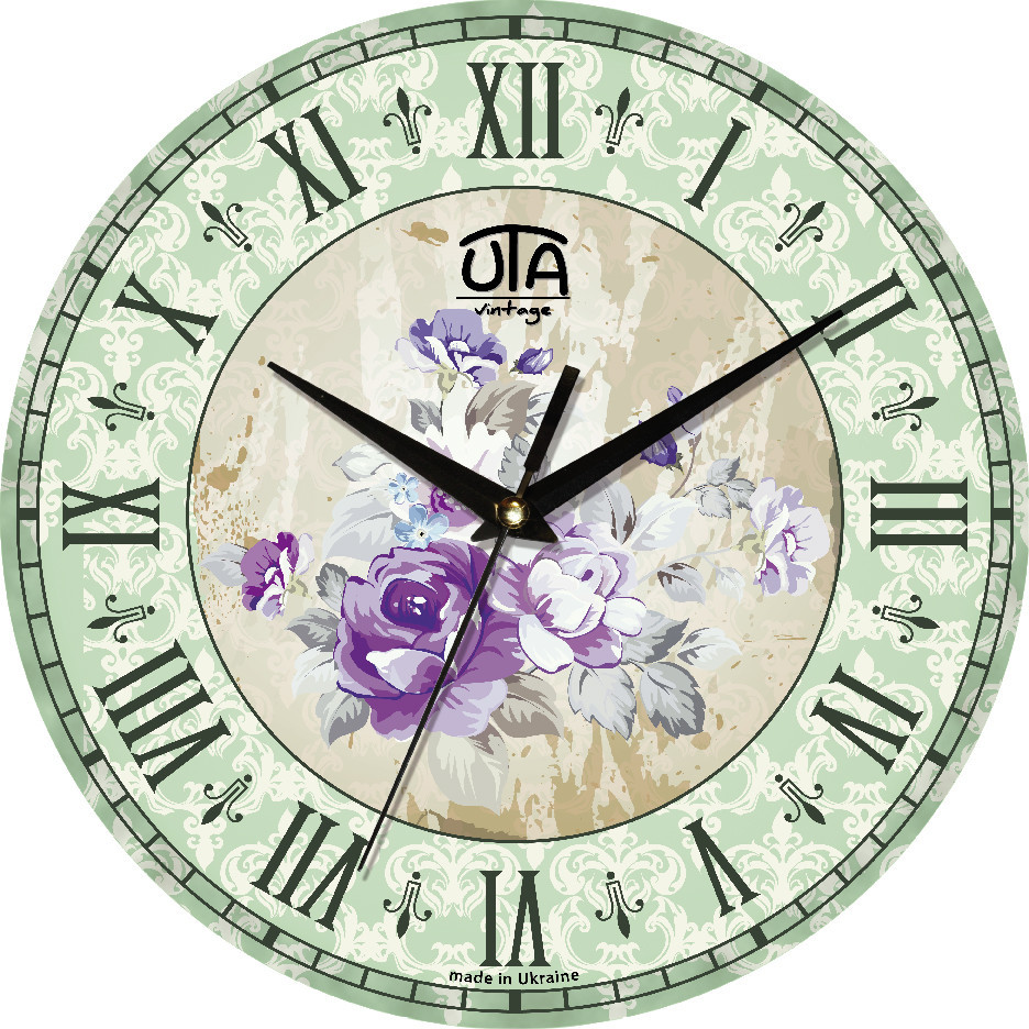 Часы настенные Цветы (110-1083241)