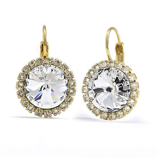 Сережки KOBI Rivoli Strass зі Swarovski (7440-3062-02-35)