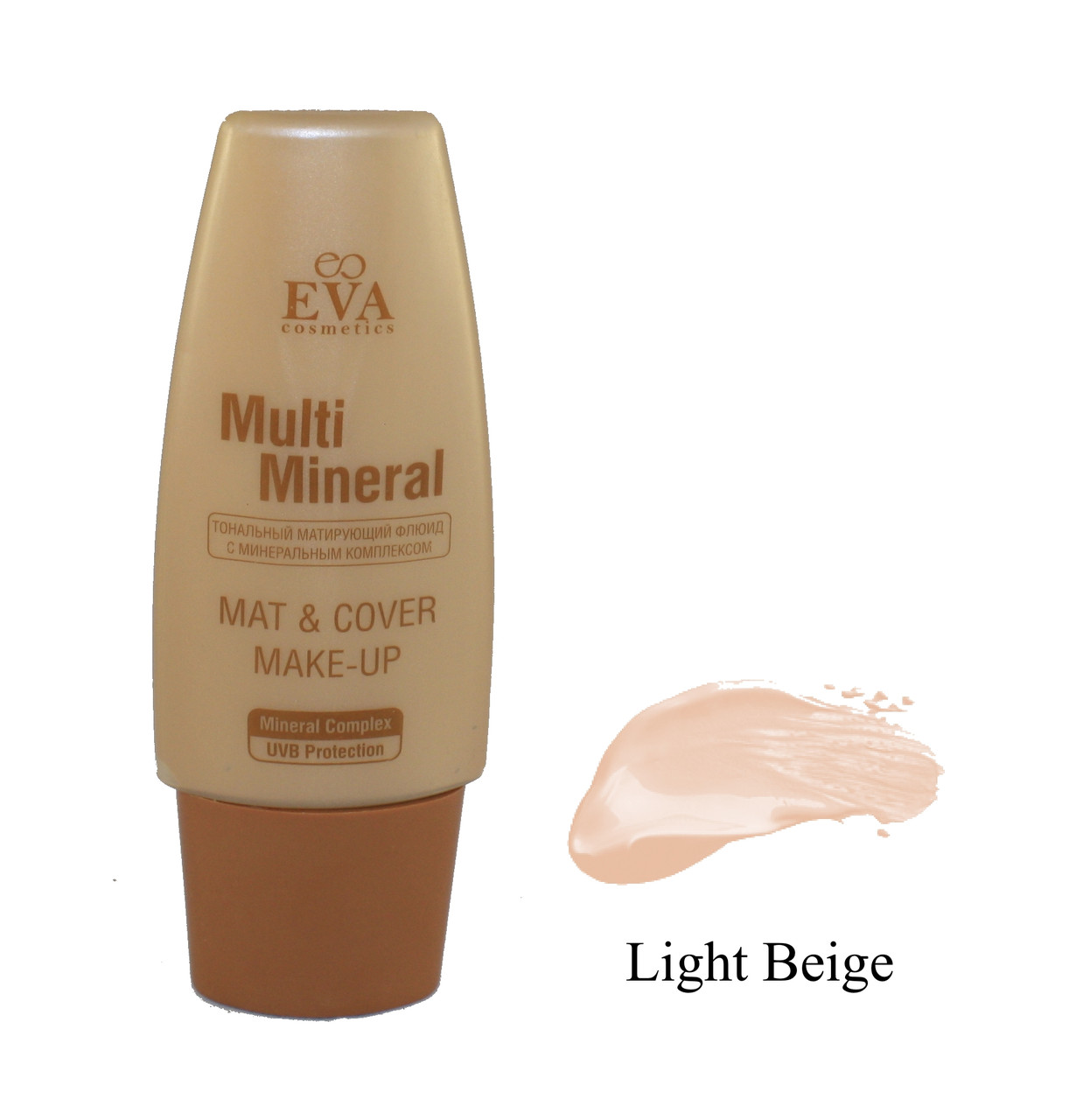 Матуючий тональний крем Eva cosmetics Multi Mineral Тон Light Beige 50 г