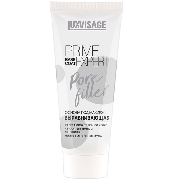 Основа під макіяж, що вирівнює Luxvisage PRIME EXPERT Pore filler прозора