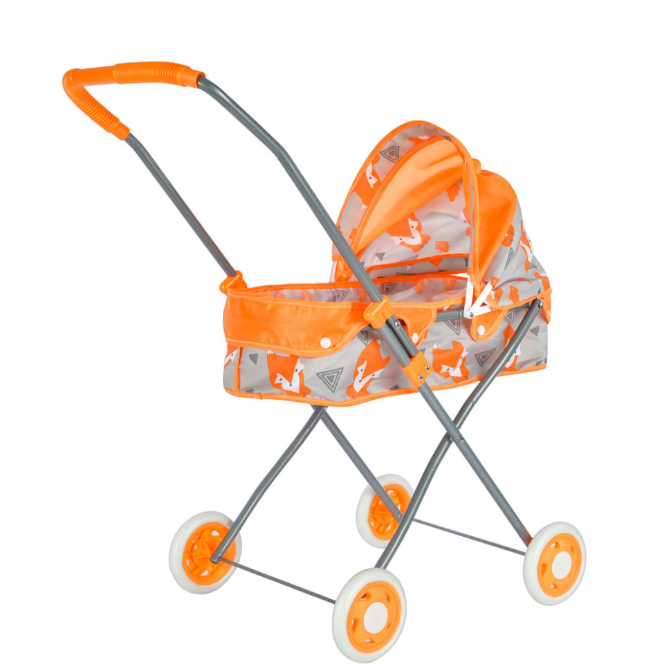 Детская коляска для кукол Лисичка Bambi CS7919 колеса EVA