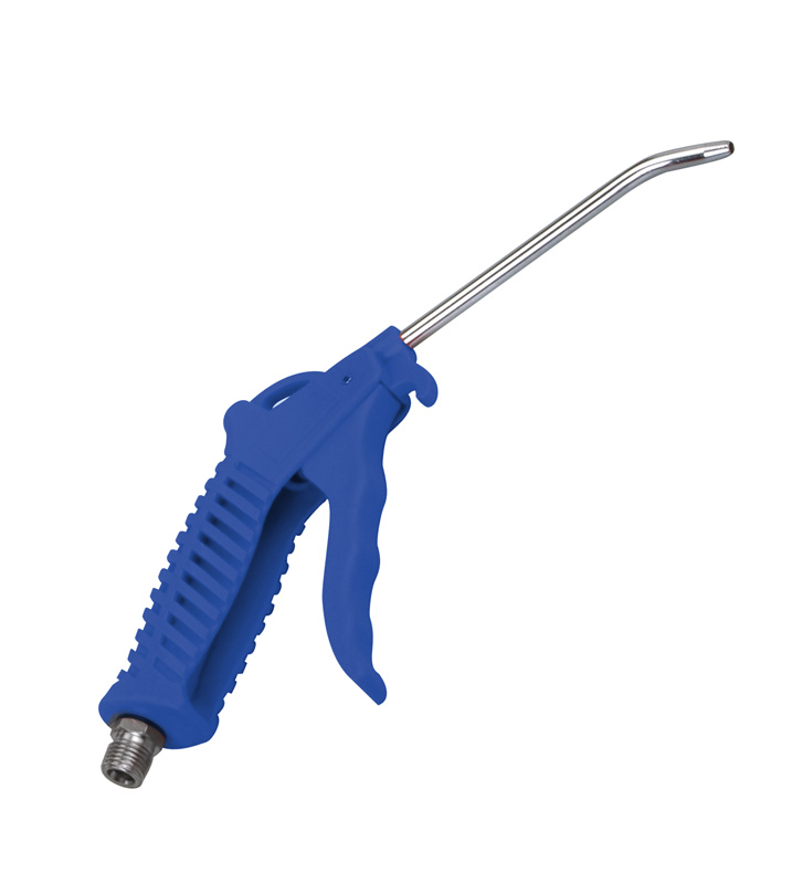 Пневмопистолет продувочный MASTERTOOL Ø4 мм 2-6 бар с носиком 100 мм 81-8742