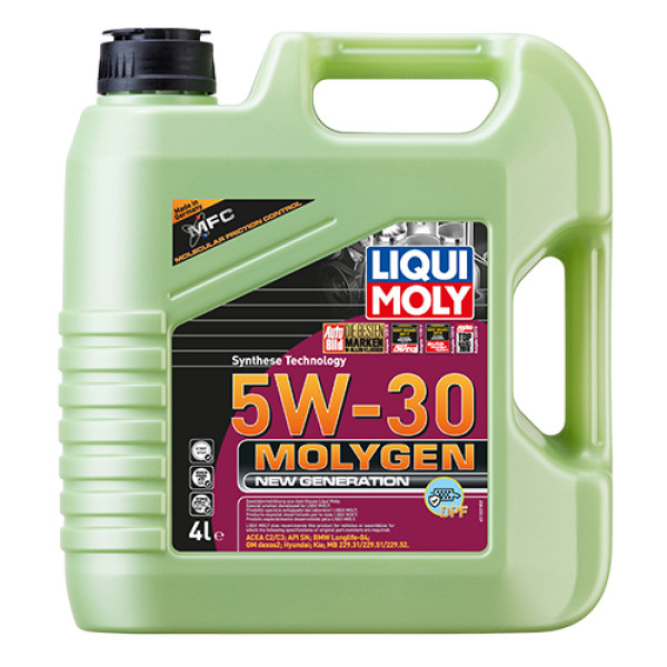 Синтетическое моторное масло Liqui Moly Molygen New Generation DPF 5W30 4 л