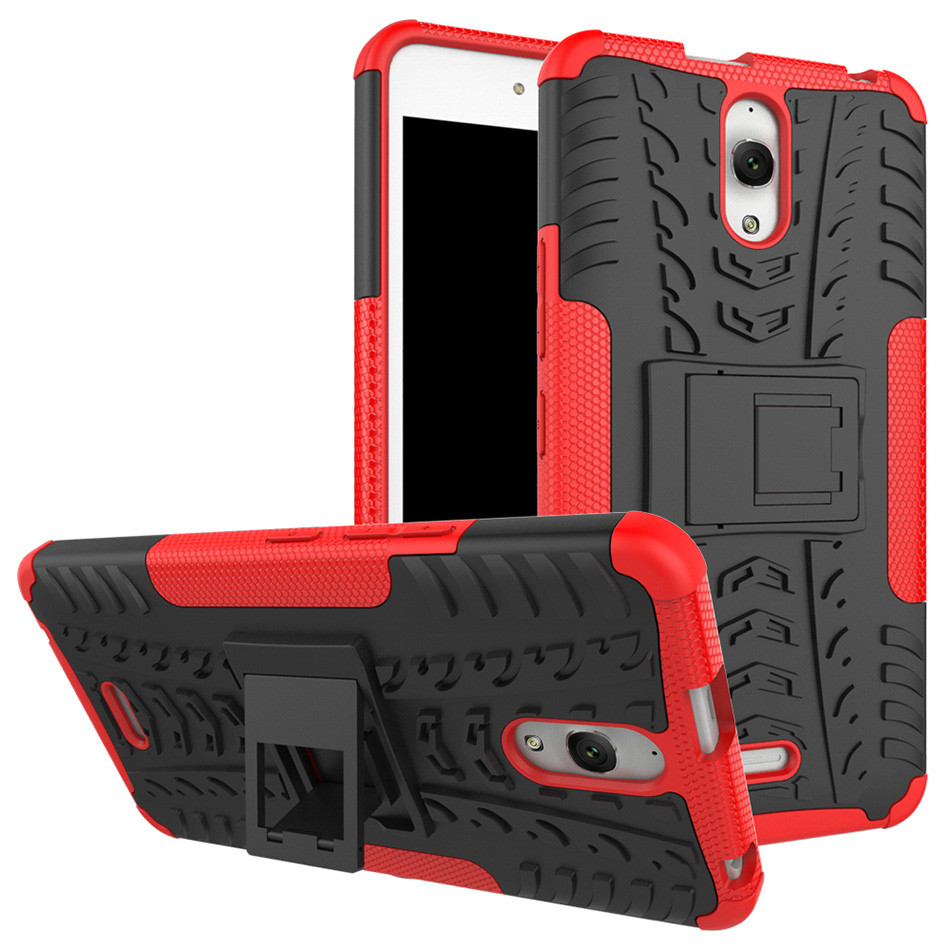 Чехол Armor Case для Alcatel OneTouch Pixi 4 8050D (6.0) Красный (hub_CUwm21552)