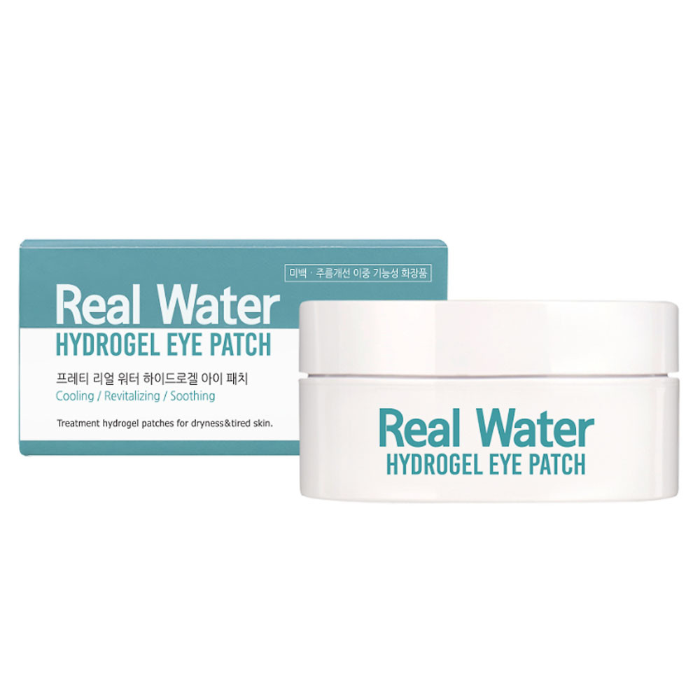 Увлажняющие гидрогелевые патчи для глаз Prreti Real Water Hydrogel Eye Patch 60 шт (8809738321959)