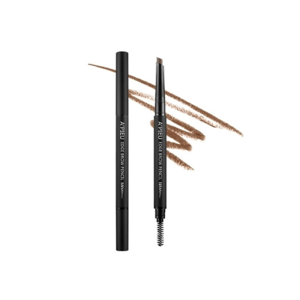 Олівець для брів A'Pieu Edge Brow Pencil Medium Brown 0,35 г (8806185751834)