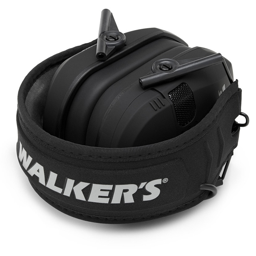 Активные наушники Walker's Razor Patriot черные в чехле