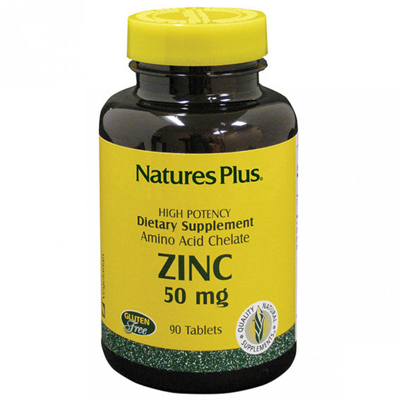 Микроэлемент Цинк Nature's Plus Zinc 50 mg 90 Tabs