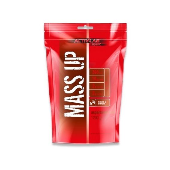 Гейнер Activlab Mass UP 1200 g /12 servings/ Strawberry