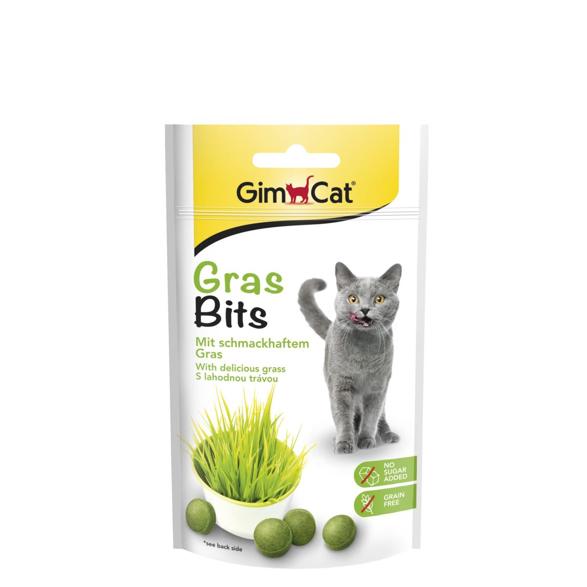 Лакомство для кошек GimCat Gras Bits 65 шт, 40г