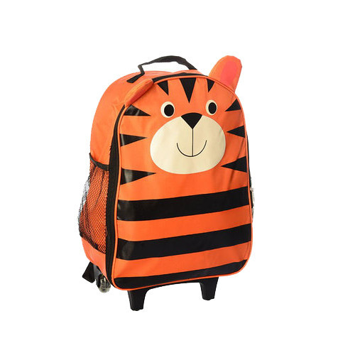 Детский чемодан рюкзак на колесах с ручкой Тигр Оранжевый (gab_rp315kjeiik)