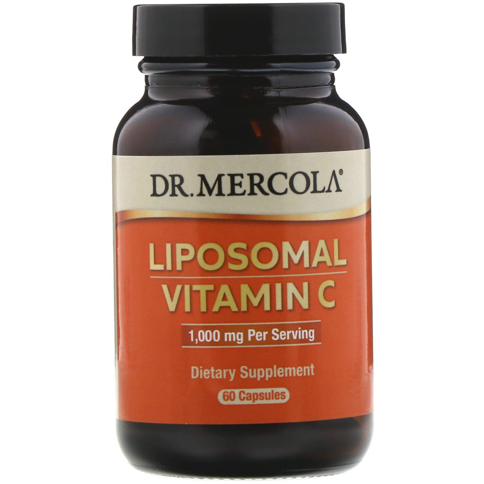 Липосомальный витамин С Dr. Mercola 1000 мг 60 капсул (15636)