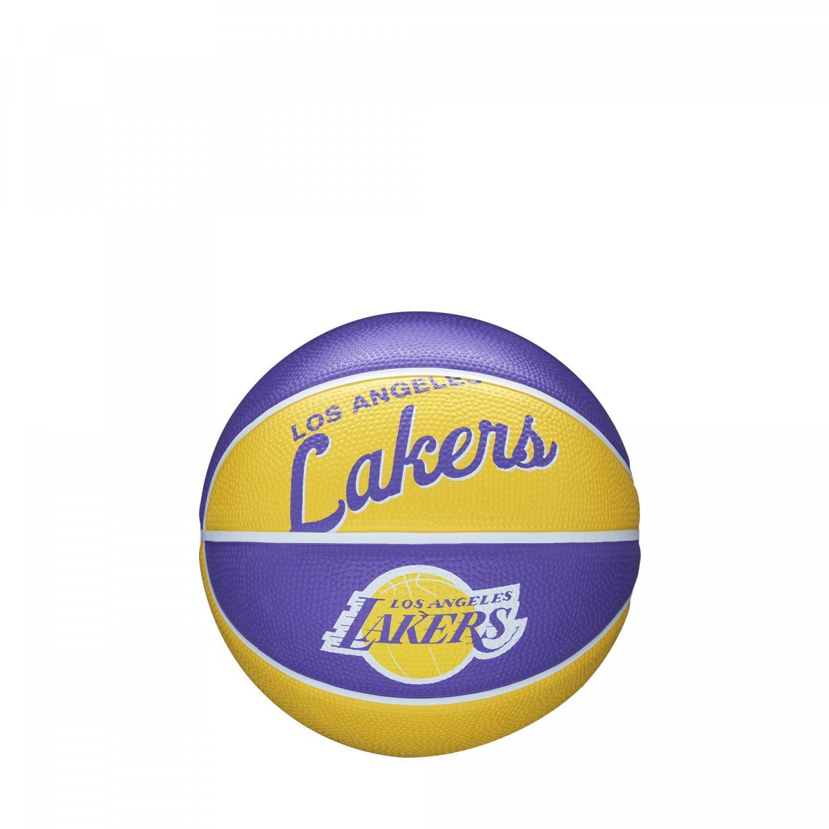 Міні-М'яч баскетбольний Wilson NBA TEAM RETRO BSKT MINI LA LAKERS SZ3
