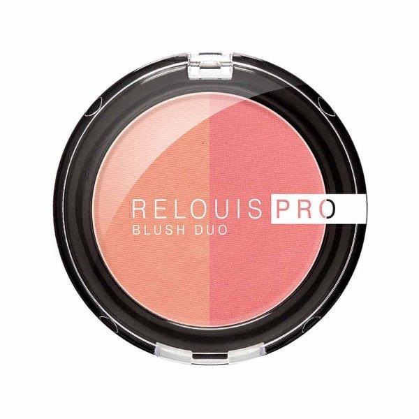 Рум'яна компактні Relouis PRO BLUSH DUO 201