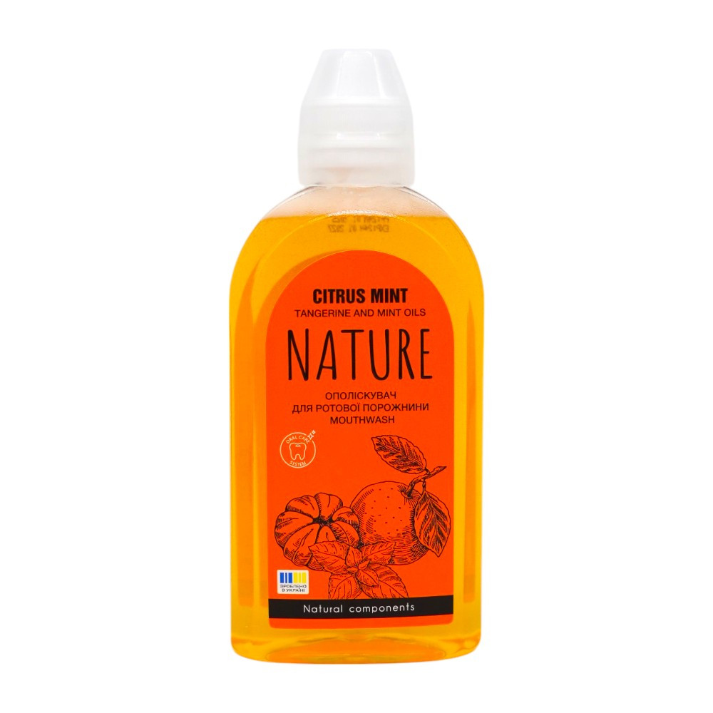 Ополаскиватель для полости рта Nature Citrus Mint 350 мл