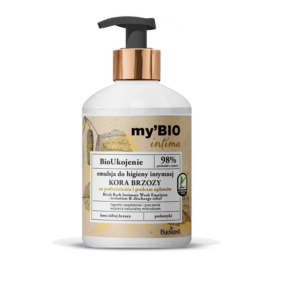Средство для интимной гигиены Березовая кора MY'BIO Intima Farmona 250 мл