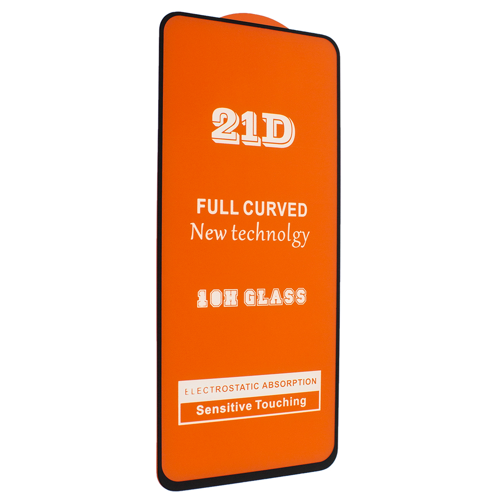 Защитное стекло 21D Glass 0.10 mm Full Glue для Samsung Galaxy A80 A805 Black (00007056)