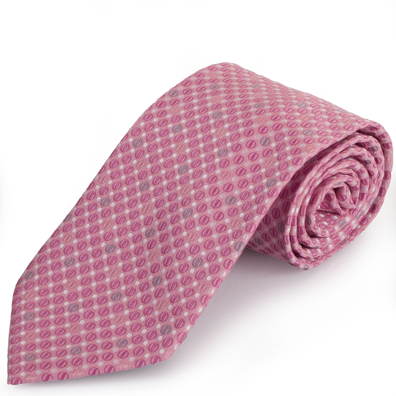 Краватка поліестерова стандарт Schönau-39 рожевий