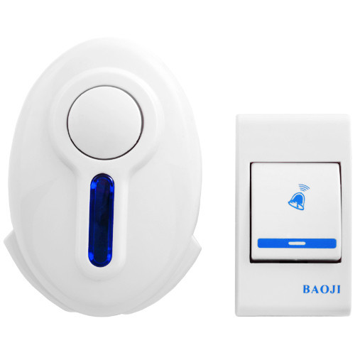 Бездротовий дверний дзвінок Baoji 620 DС Білий (gab_rp110jbrgjkskа)