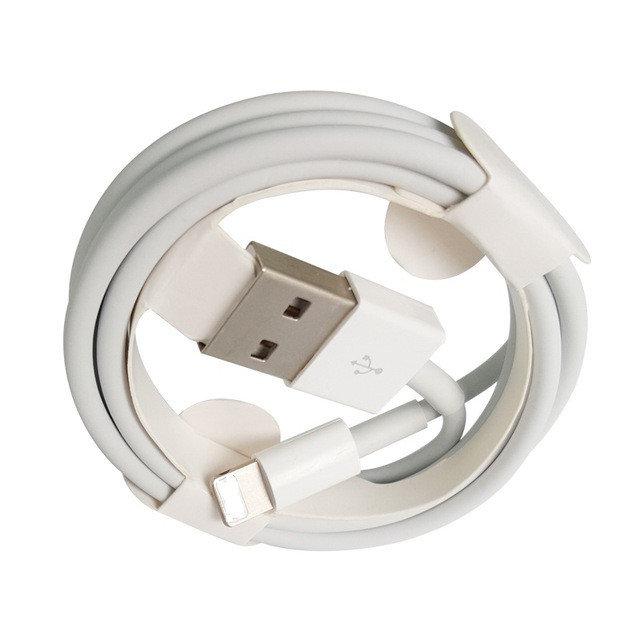 Кабель MHZ Lightning USB 1 м White (007526)
