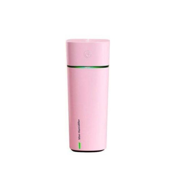 Зволожувач повітря з вентилятором Mini Humidifier HMT-M11 Рожевий (15669P)