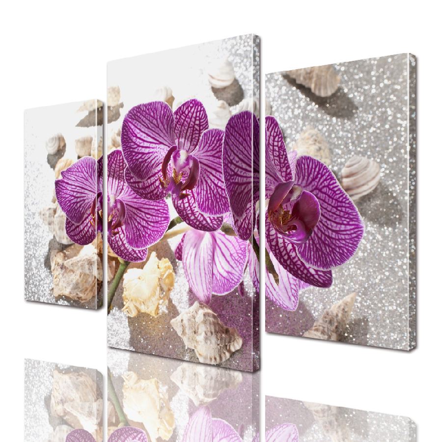 Модульная картина ArtStar цветы Орхидея ADFL0022 размер 45 х 70 см