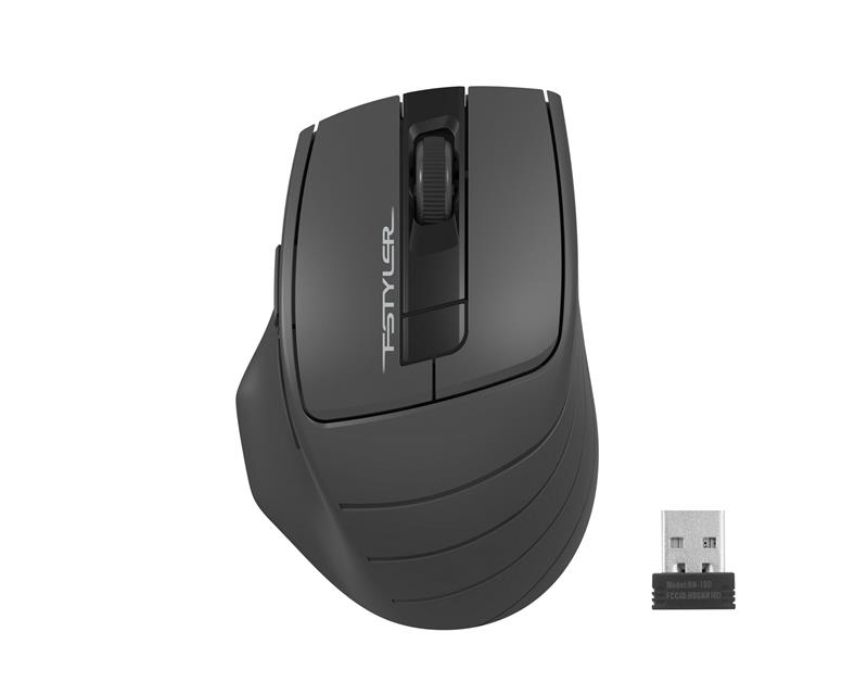 Мышь беспроводная A4Tech FG30S Grey/Black USB