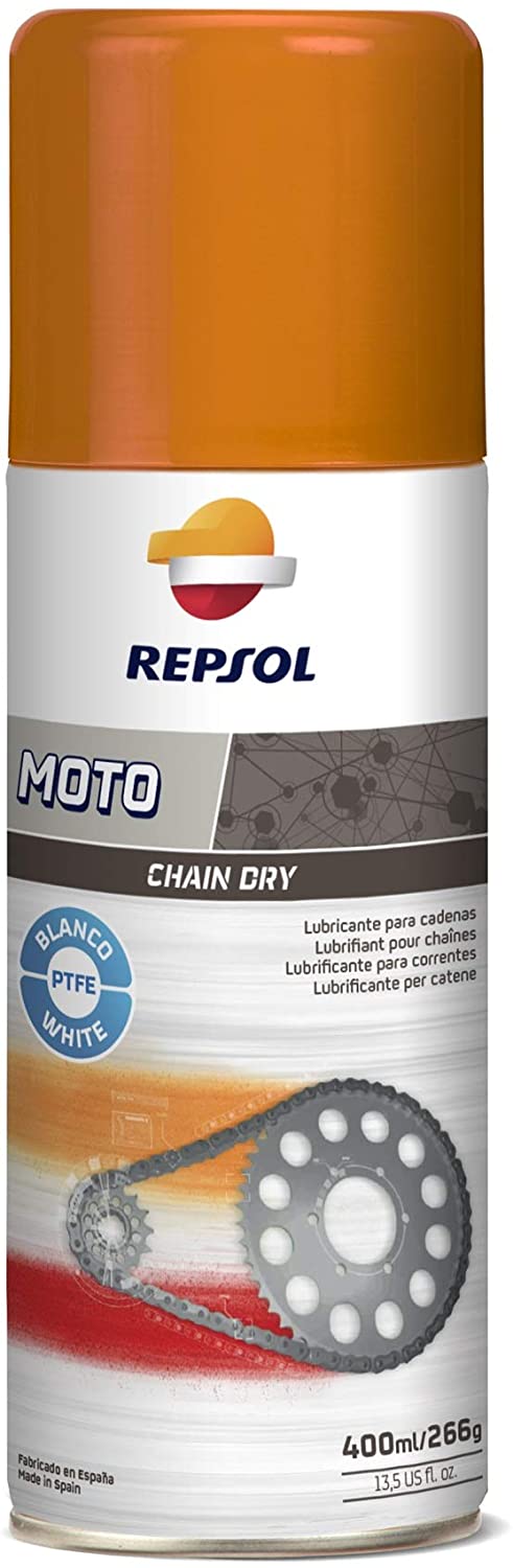 Мастило для ланцюгів MOTO CHAIN ​​DRY 400 мл REPSOL / RP715T98