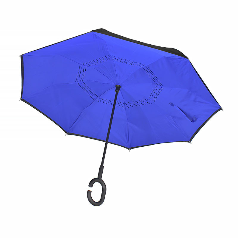 Жіноча парасолька навпаки Lesko Up-Brella Синій