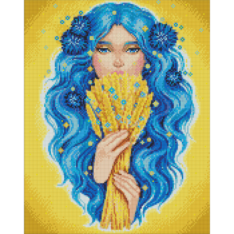 Алмазная мозаика "Золото Украины" ©lesya_nedzelska_art Идейка AMO7692 40х50 см