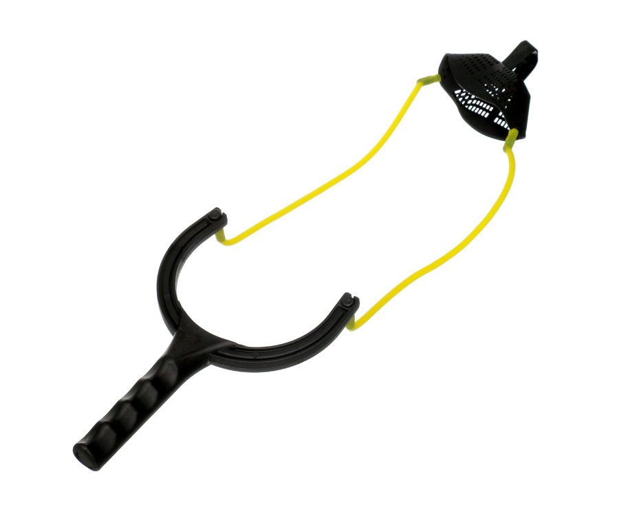 Рогатка Flagman CATAPULT WITH YELLOW MEDIUM ELASTIC BETWEEN 20 - 35m