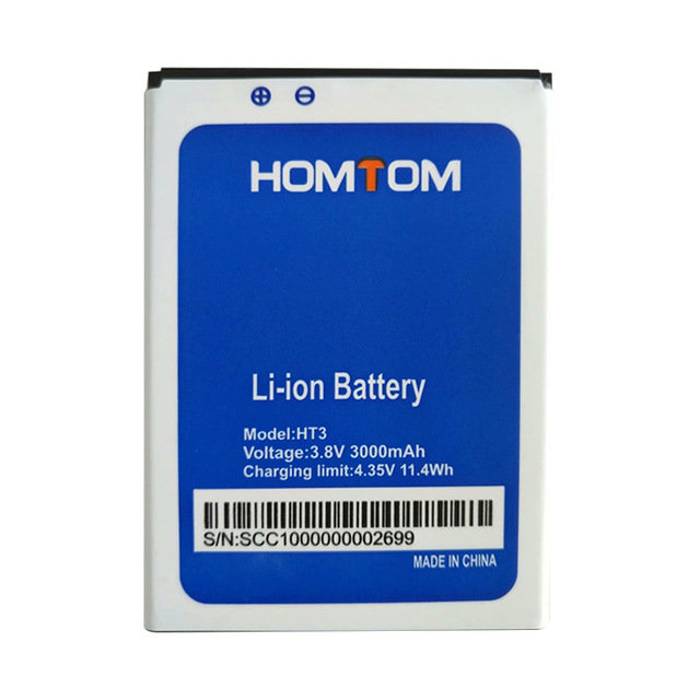 Батарея Homtom HT3/ERGO Best A500 3000 мА*год