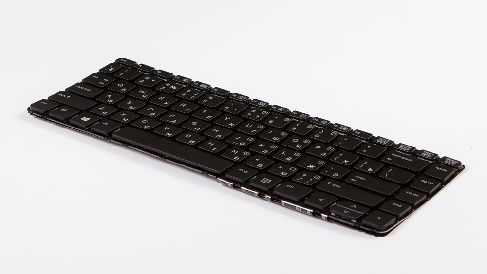 Клавіатура для ноутбука HP ProBook 430/Black RU без рамки з підсвічуванням (A2052)