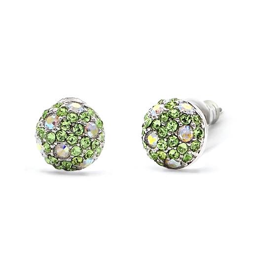 Сережки-гвоздики KOBI Cherry Ø 9 мм зі Swarovski (7042-0118-06-32)
