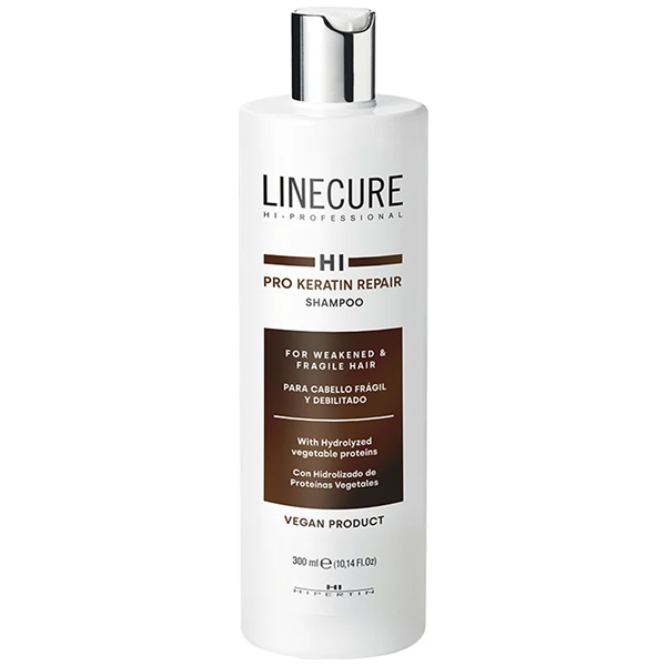 Шампунь відновлюючий Hipertin Linecure Vegan Pro Keratin Repair 300 мл (31146)