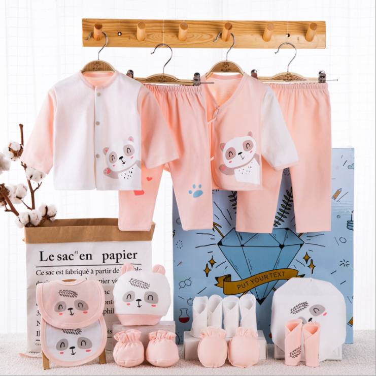 Комплект одягу CuteBaby для новонародженого 18 в 1 (LO57LK)
