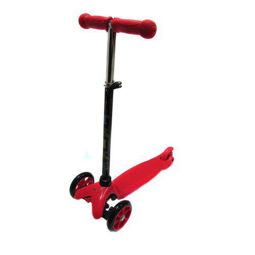 Дитячий самокат триколісний iTrike Scooter 3-013-4-D Red (005556)