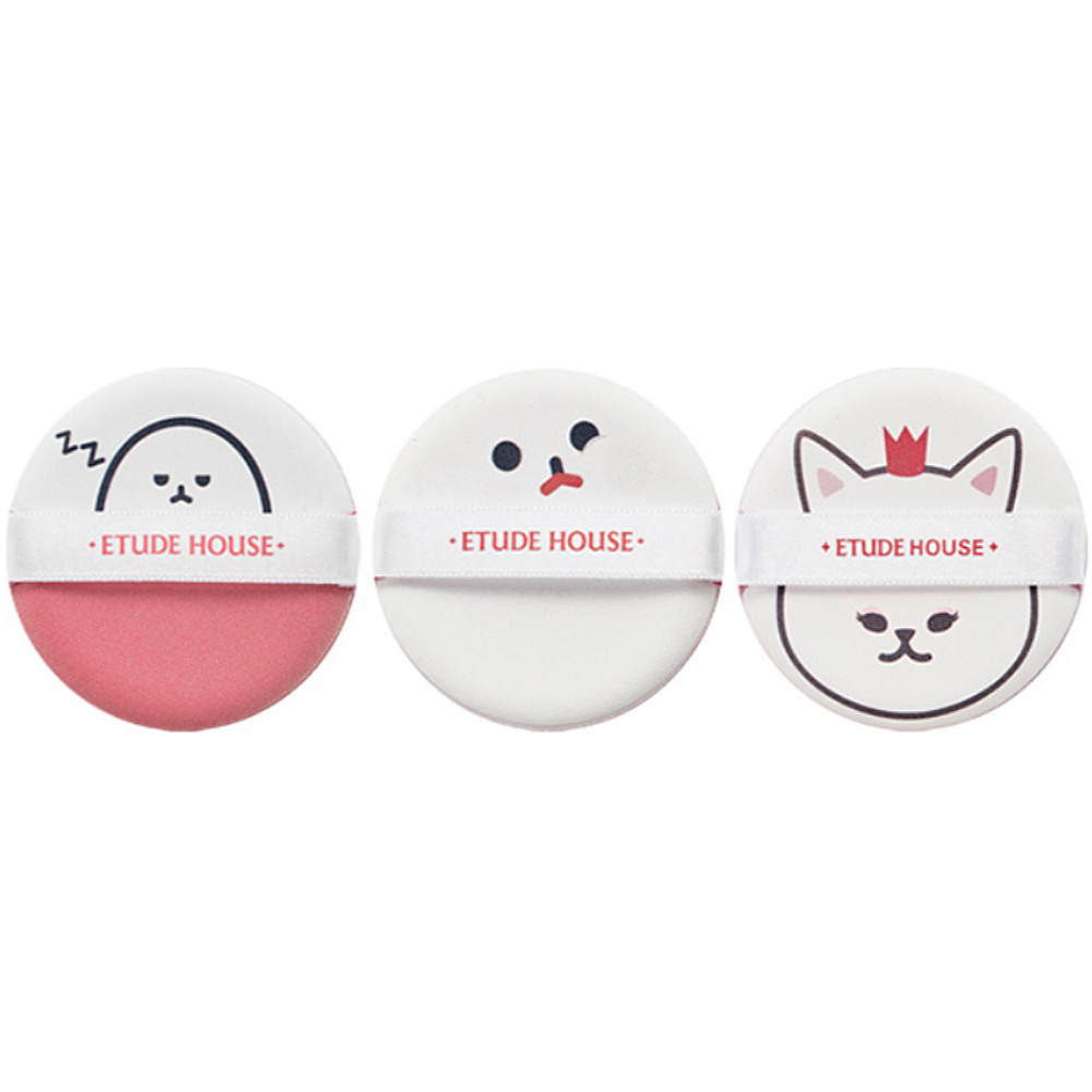 Набор спонжей для макияжа Etude House My Beauty Tool Air Puff Bundle 3 шт (8806199475740)