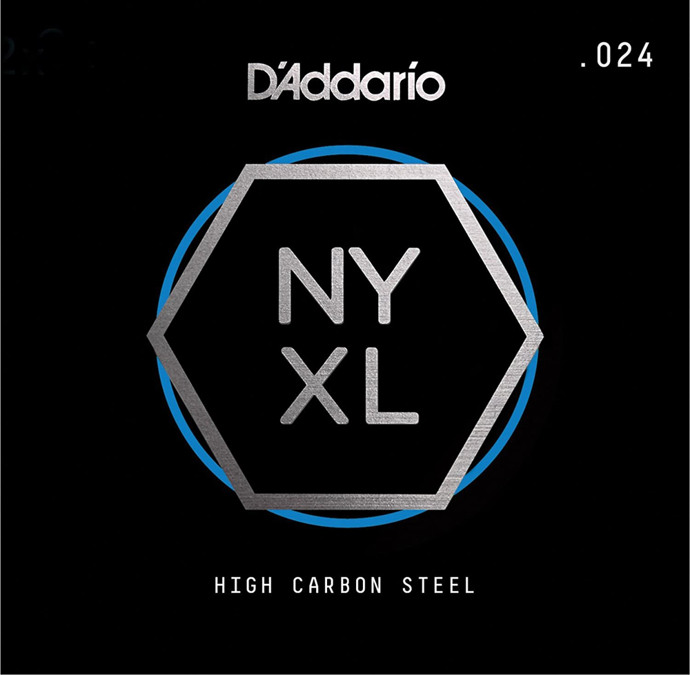 Струна D'Addario NYS024 High Carbon Steel Single String .024