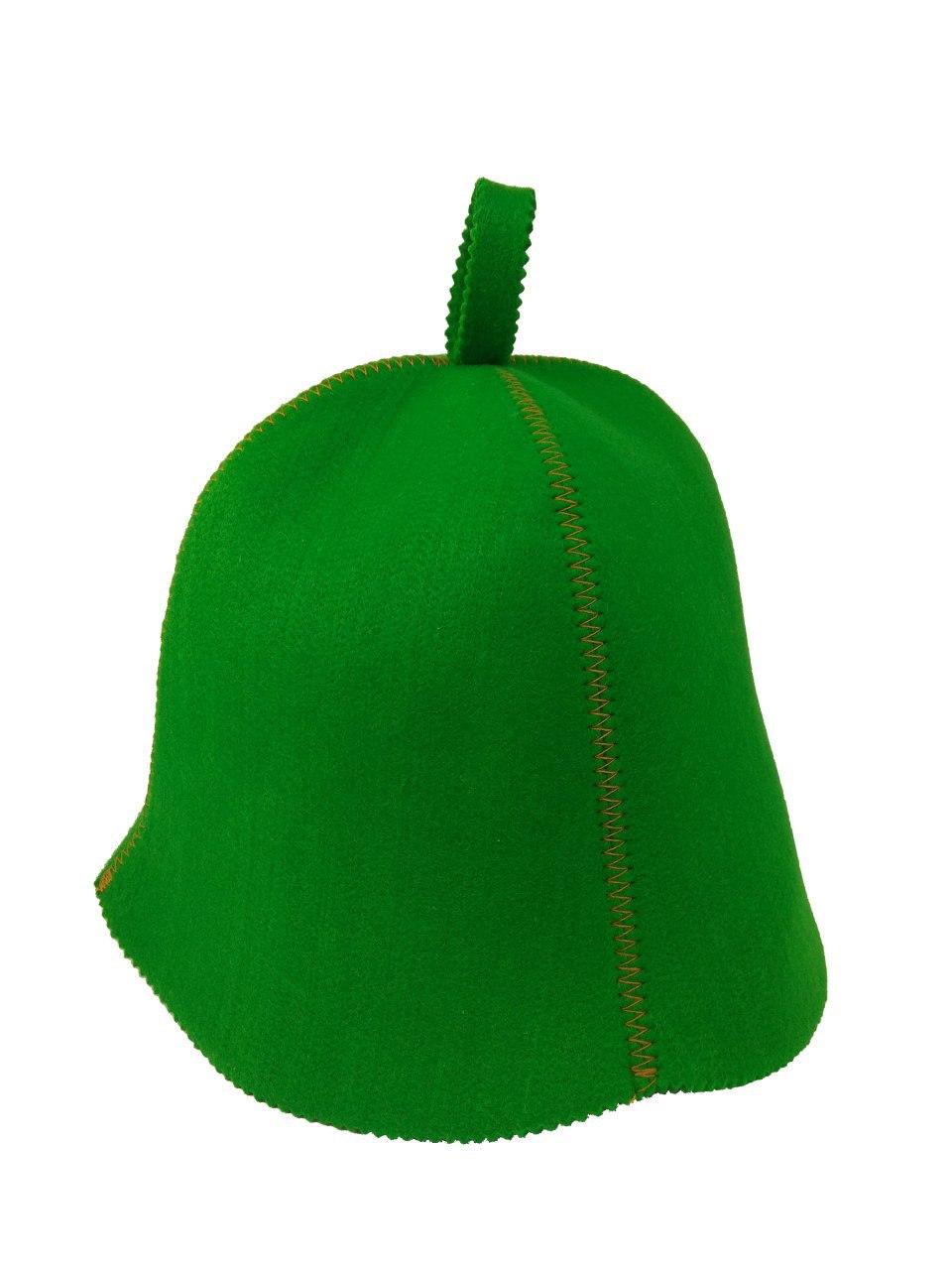Банная шапка Luxyart искусственный фетр Зеленый (LС-419)