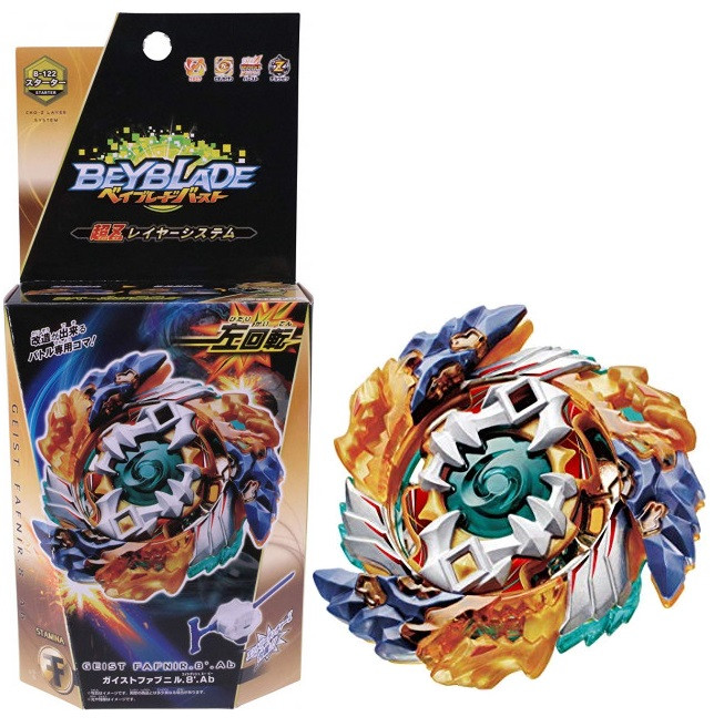 Дзига BeyBlade Geist Fafnir F4 B-122 (Бейблейд Фафнір Привид 4 сезон) (SUN90144)
