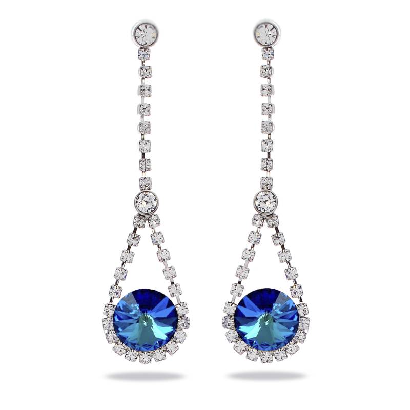 Сережки KOBI Lafita зі Swarovski (7440-3074-35-32)