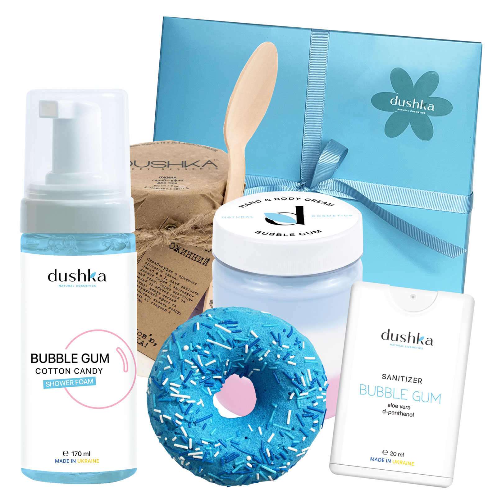 Подарунковий набір Dushka Bubble Gum Box Big 5 од