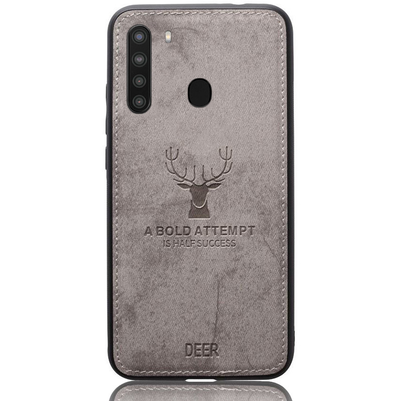 Чехол Deer Case для Samsung Galaxy A21 Grey