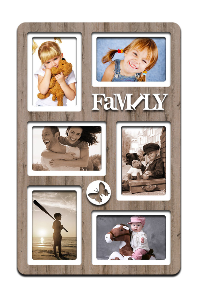 Фоторамка колаж "Family" 51х33 см (H6-028C)