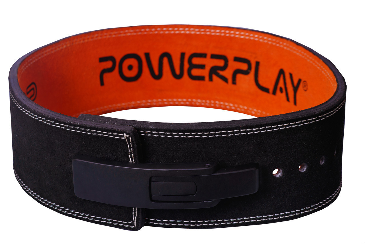 Пояс для важкої атлетики PowerPlay 5175 XL Чорно-жовтогарячий (PP_5175_XL_Black)