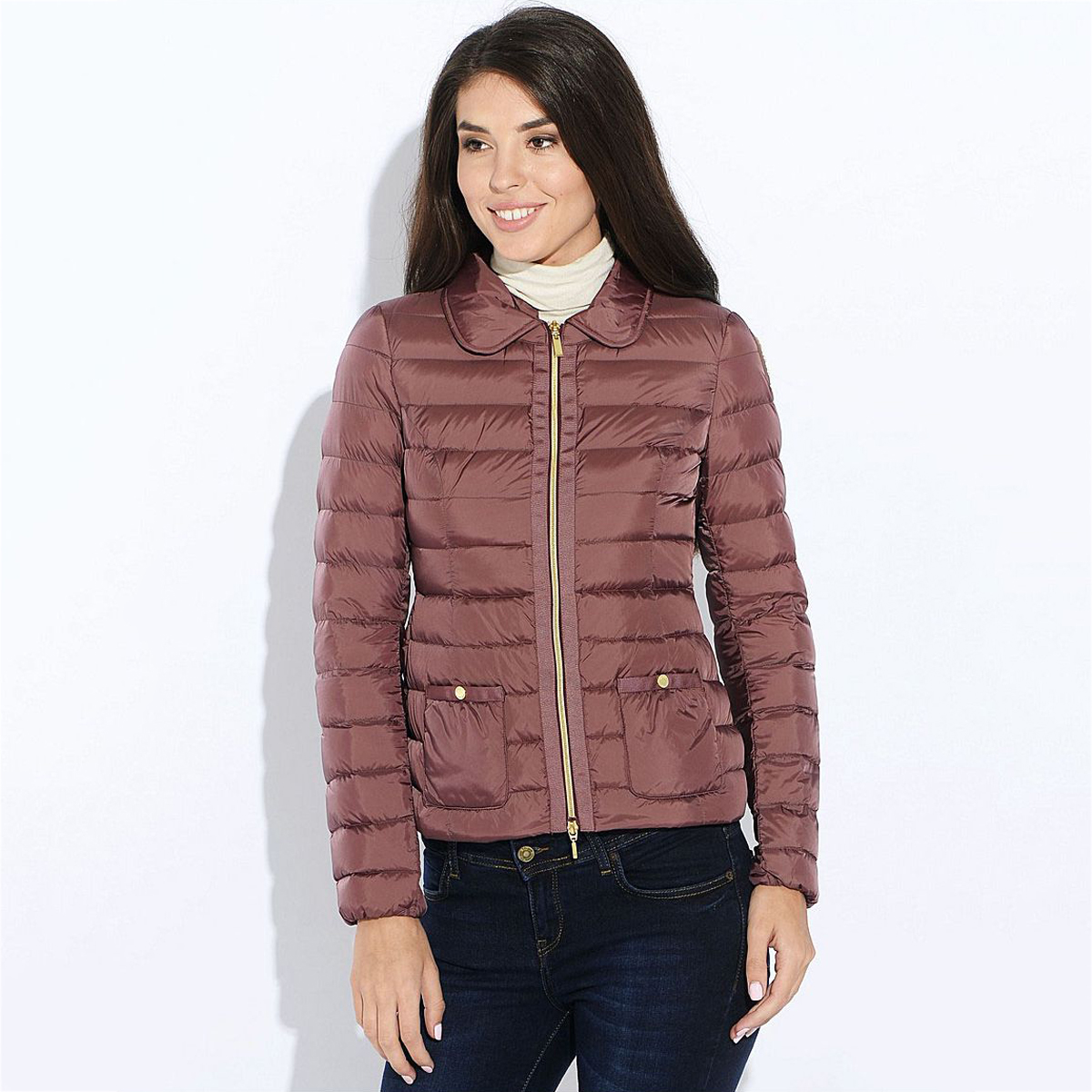 Куртка Geox W5425U ROSE BROWN 42 Червоний (W5425URSBR)