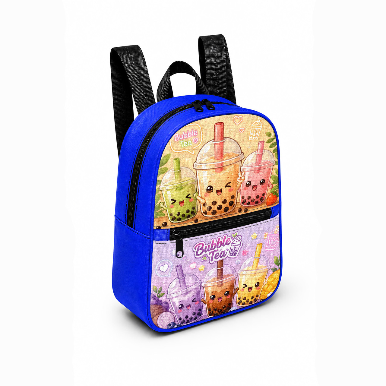 Дитячий міні-рюкзак для дівчинки Bubble Tea 28×24×10 см, синій
