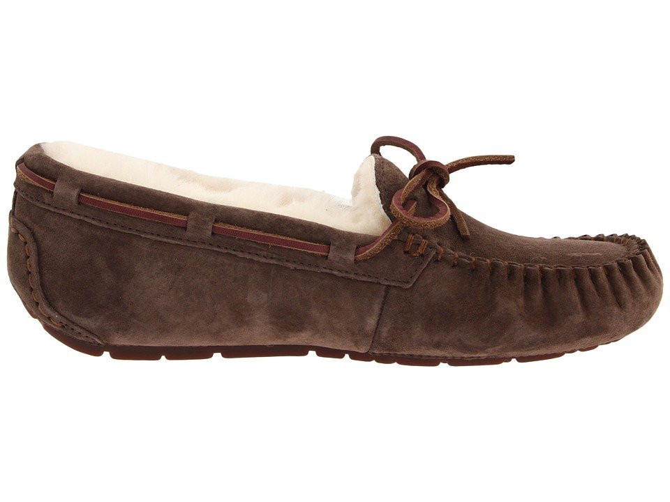 UGG DAKOTA SLIPPER Chocolate-47 UGG Коричневий 37 (6) Жіночий Замша (UGG47_37)